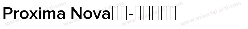 Proxima Nova下载字体转换